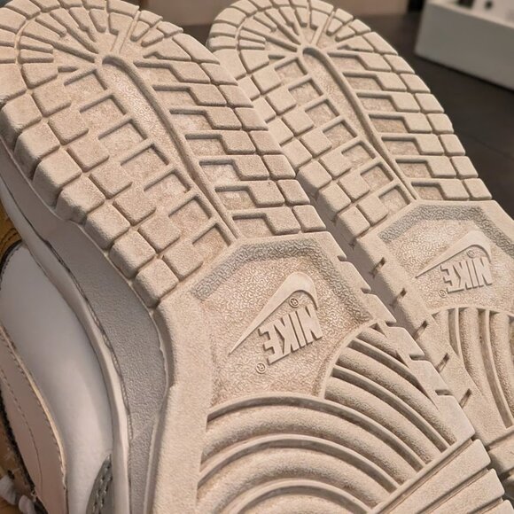 ⬇️PRICE DROP⬇️NIKE Dunks Low SE- Silver|Gold|Metallic Women's Sneakers - Picture 9 of 10